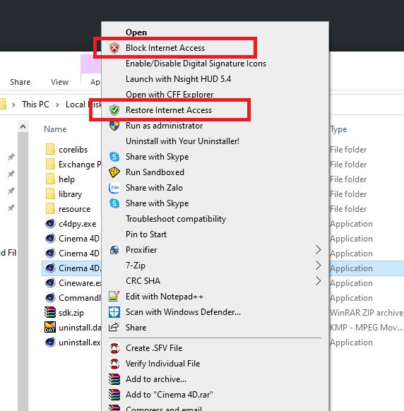 OneClick Firewall