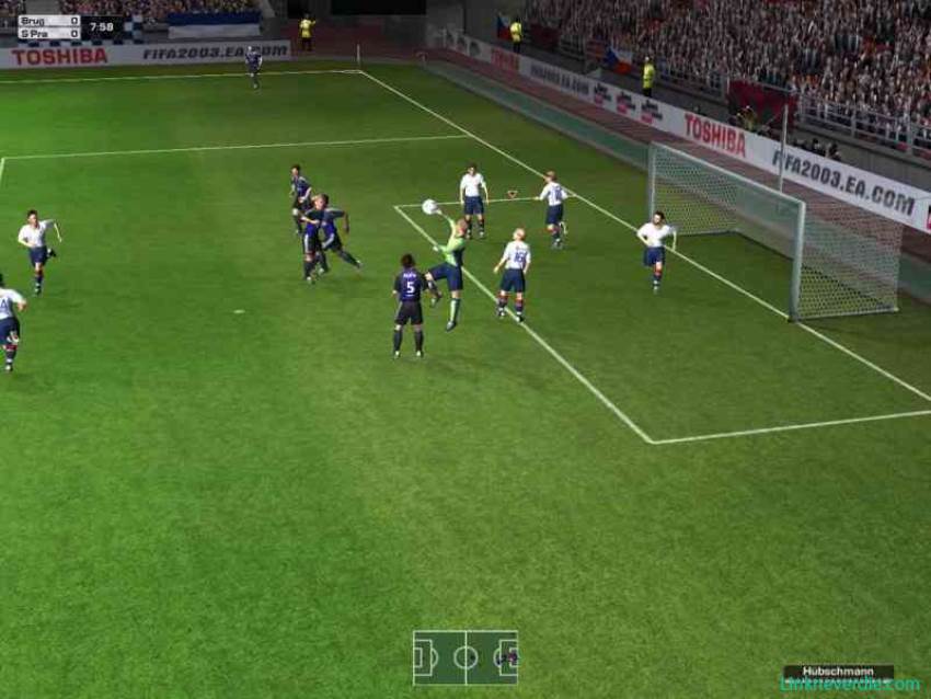 Hình ảnh trong game FIFA 2003 (screenshot) Hình ảnh trong game FIFA 2003 (screenshot)