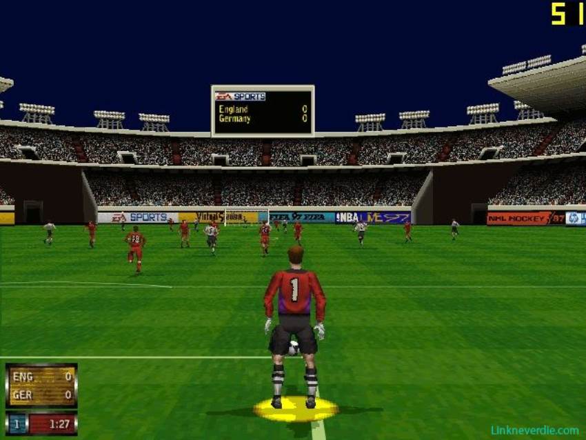 Hình ảnh trong game FIFA 97 (screenshot) Hình ảnh trong game FIFA 97 (screenshot)