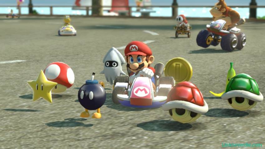Hình ảnh trong game Mario Kart 8 (screenshot) Hình ảnh trong game Mario Kart 8 (screenshot)