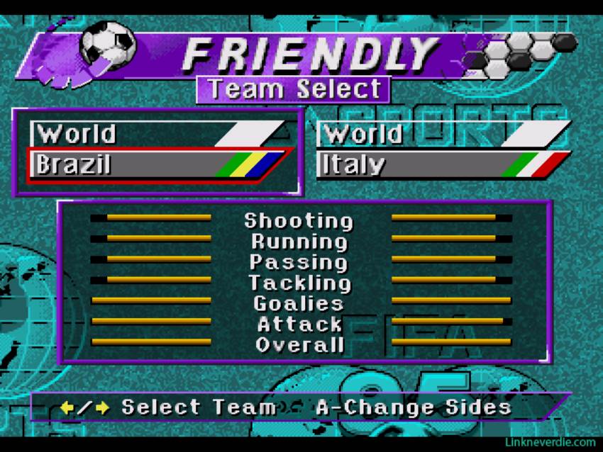 Hình ảnh trong game FIFA 95 (screenshot) Hình ảnh trong game FIFA 95 (screenshot)