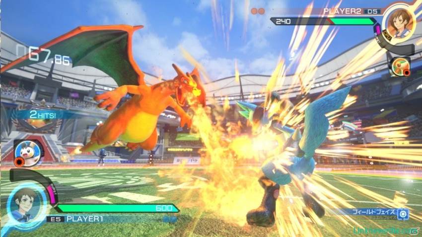 Hình ảnh trong game Pokken Tournament (screenshot) Hình ảnh trong game Pokken Tournament (screenshot)