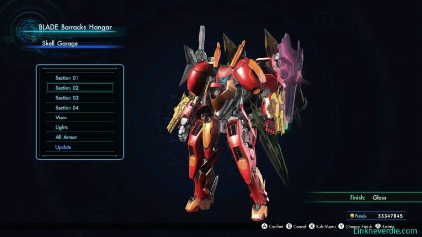Hình ảnh trong game Xenoblade Chronicles X (screenshot) Hình ảnh trong game Xenoblade Chronicles X (screenshot)