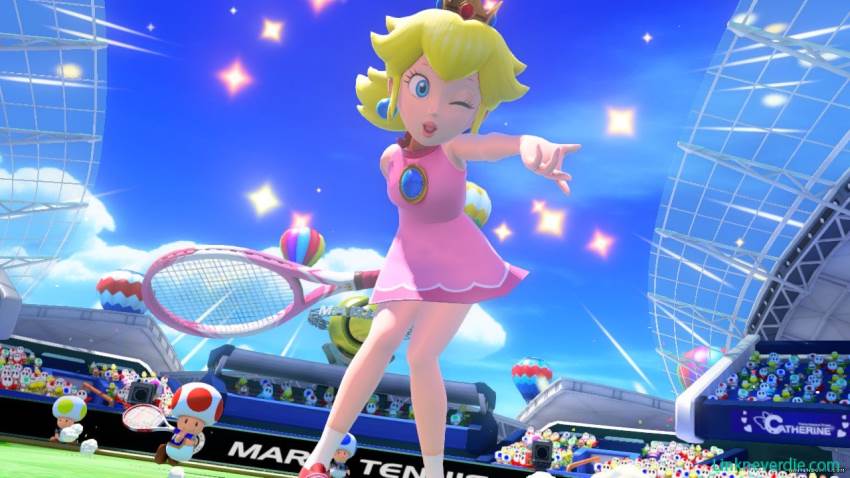 Hình ảnh trong game Mario Tennis: Ultra Smash (screenshot) Hình ảnh trong game Mario Tennis: Ultra Smash (screenshot)