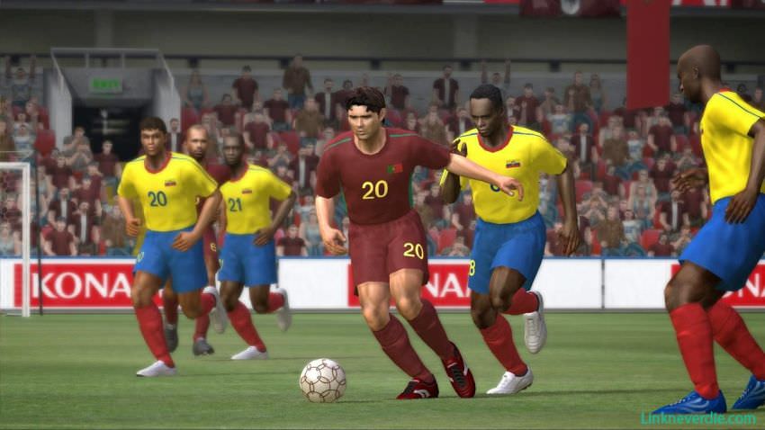 Hình ảnh trong game PES 2008 (screenshot) Hình ảnh trong game PES 2008 (screenshot)