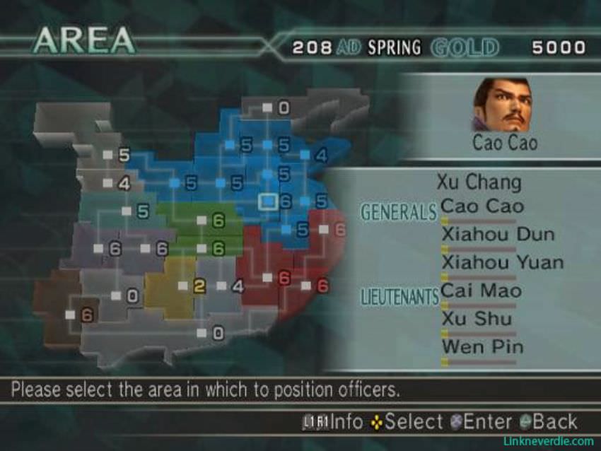 Hình ảnh trong game Dynasty Warriors 5 - Empires (screenshot) Hình ảnh trong game Dynasty Warriors 5 - Empires (screenshot)