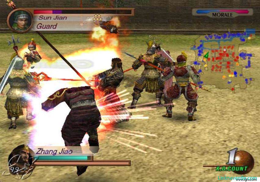 Hình ảnh trong game Dynasty Warriors 3 (screenshot) Hình ảnh trong game Dynasty Warriors 3 (screenshot)