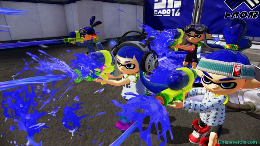Hình ảnh trong game Splatoon (screenshot) Hình ảnh trong game Splatoon (screenshot)
