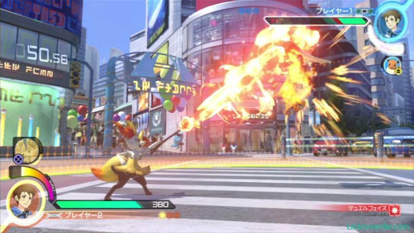 Hình ảnh trong game Pokken Tournament (screenshot) Hình ảnh trong game Pokken Tournament (screenshot)