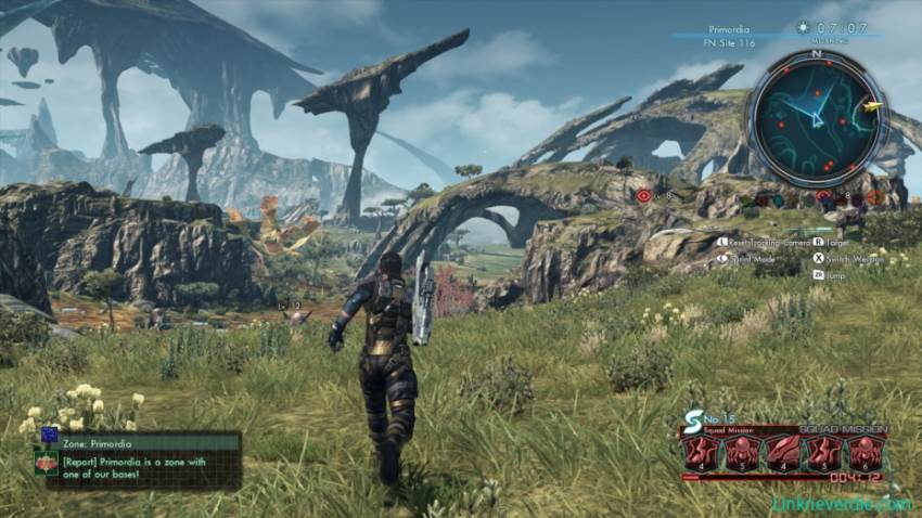 Hình ảnh trong game Xenoblade Chronicles X (screenshot) Hình ảnh trong game Xenoblade Chronicles X (screenshot)