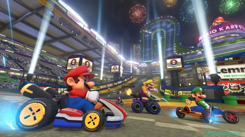 Hình ảnh trong game Mario Kart 8 (screenshot) Hình ảnh trong game Mario Kart 8 (screenshot)