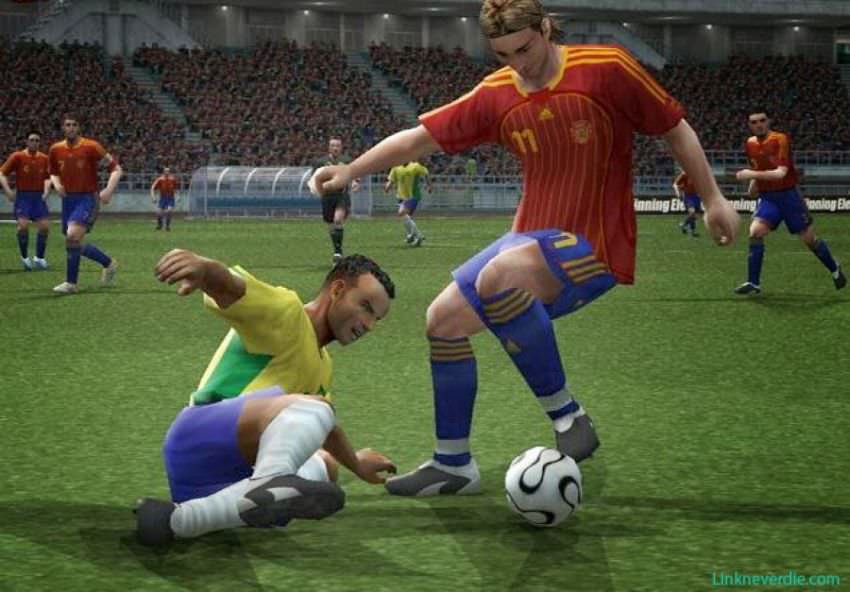 Hình ảnh trong game PES 2006 (screenshot) Hình ảnh trong game PES 2006 (screenshot)