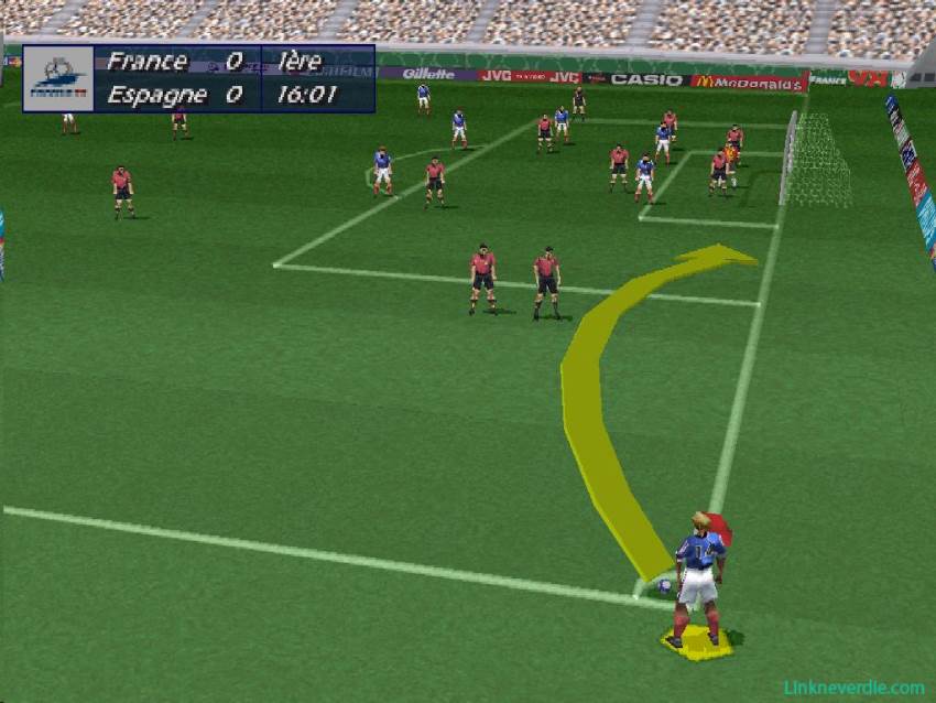 Hình ảnh trong game FIFA 98 Road To World Cup (screenshot) Hình ảnh trong game FIFA 98 Road To World Cup (screenshot)