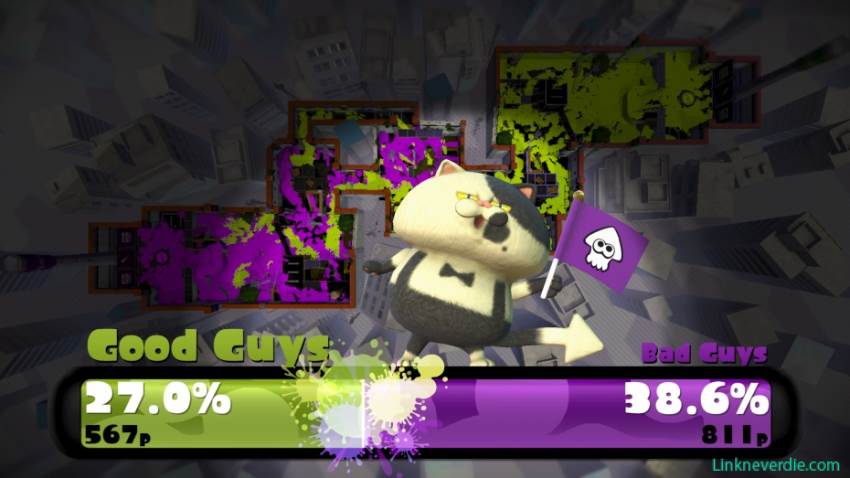Hình ảnh trong game Splatoon (screenshot) Hình ảnh trong game Splatoon (screenshot)