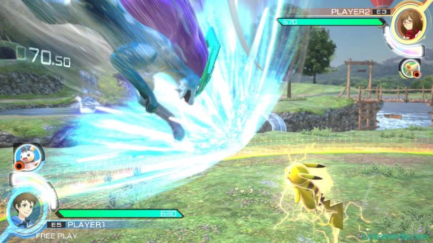 Hình ảnh trong game Pokken Tournament (screenshot) Hình ảnh trong game Pokken Tournament (screenshot)