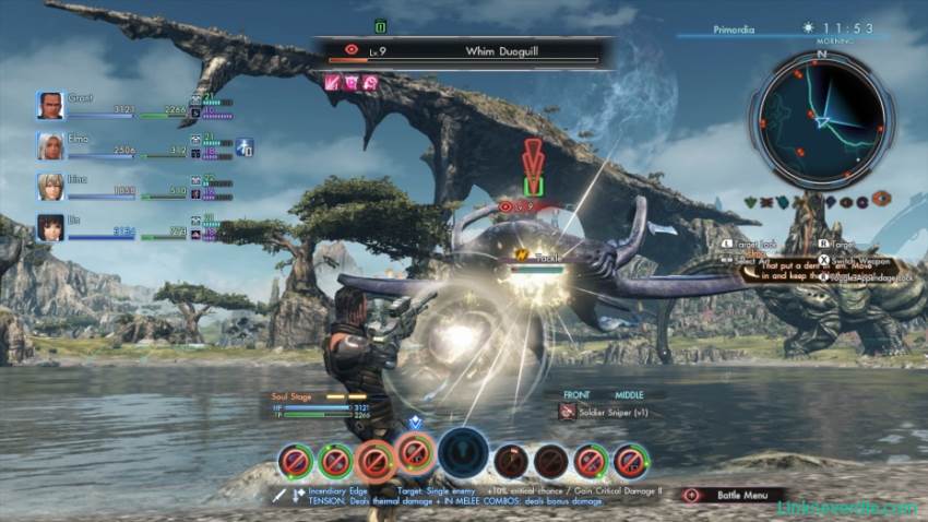 Hình ảnh trong game Xenoblade Chronicles X (screenshot) Hình ảnh trong game Xenoblade Chronicles X (screenshot)