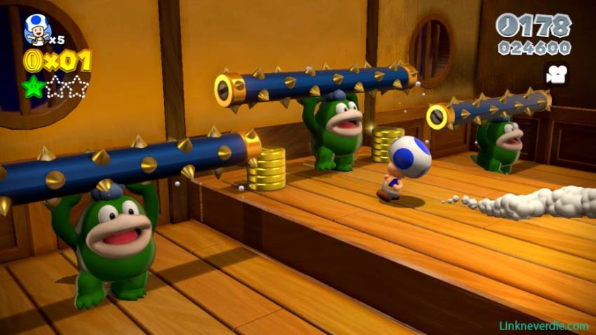 Hình ảnh trong game Super Mario 3D World (screenshot) Hình ảnh trong game Super Mario 3D World (screenshot)