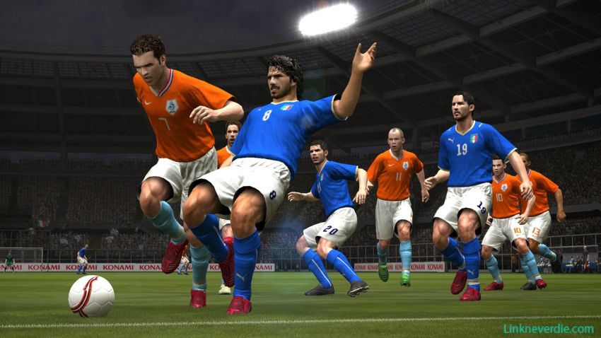 Hình ảnh trong game PES 2009 (screenshot) Hình ảnh trong game PES 2009 (screenshot)