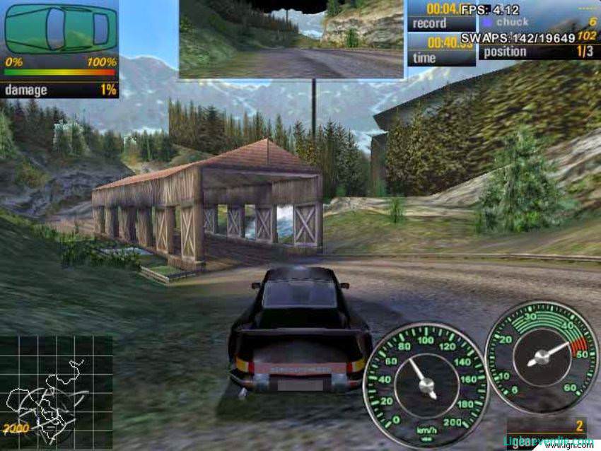 Hình ảnh trong game Need for Speed: Porsche Unleashed (screenshot) Hình ảnh trong game Need for Speed: Porsche Unleashed (screenshot)