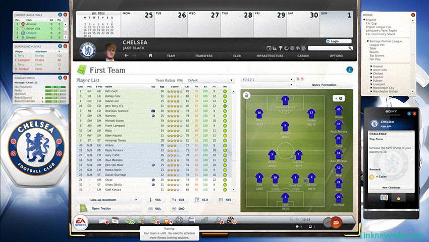 Hình ảnh trong game FIFA Manager 13 (screenshot) Hình ảnh trong game FIFA Manager 13 (screenshot)
