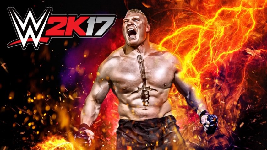 WWE 2K17 cover WWE 2K17 cover