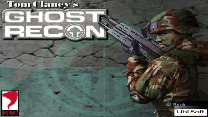 Tom Clancy's Ghost Recon cover Tom Clancy's Ghost Recon cover