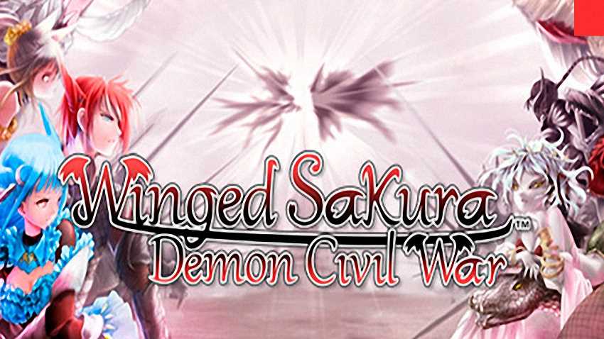 Winged Sakura: Demon Civil War cover Winged Sakura: Demon Civil War cover