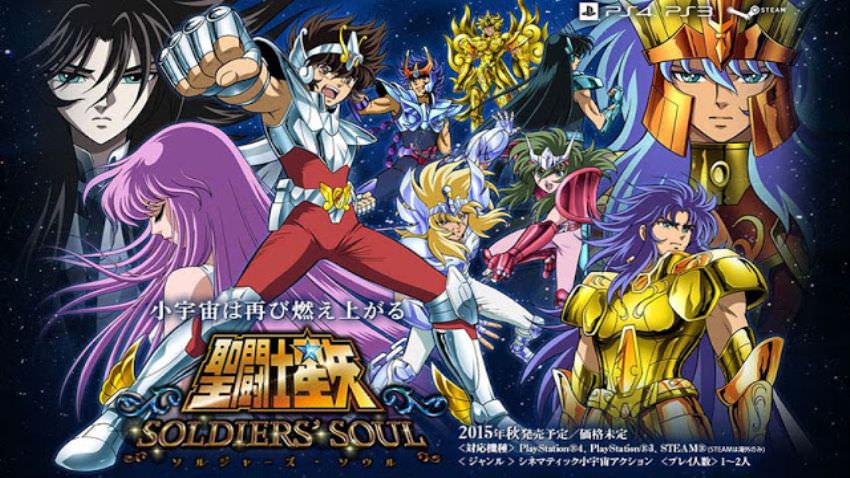 Saint Seiya Soldiers Soul cover Saint Seiya Soldiers Soul cover