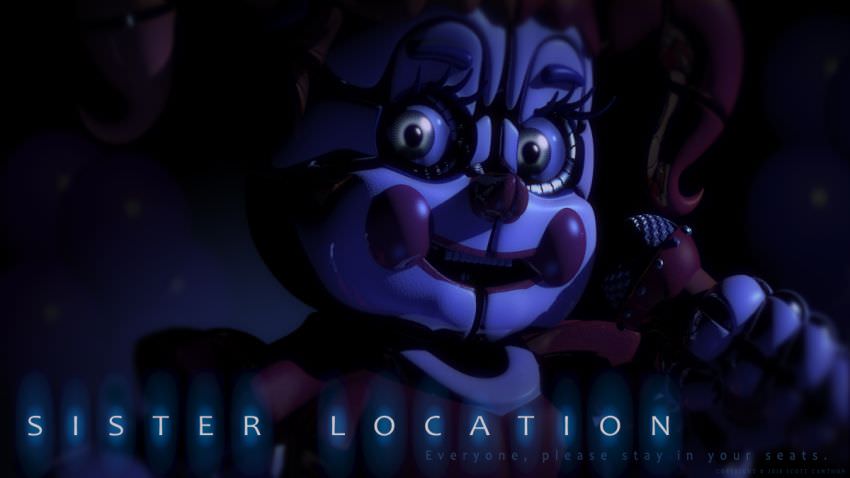 Five Nights At Freddy's: Sister Location cover Five Nights At Freddy's: Sister Location cover