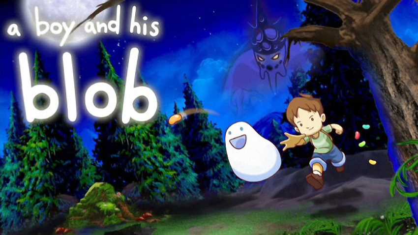 A Boy and His Blob cover A Boy and His Blob cover