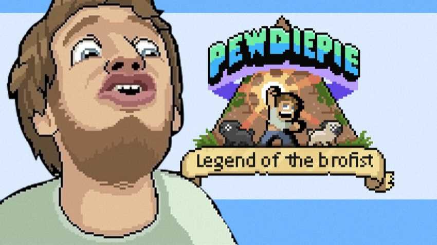 PewDiePie: Legend of the Brofist cover PewDiePie: Legend of the Brofist cover
