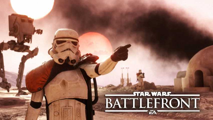 Star Wars Battlefront cover Star Wars Battlefront cover