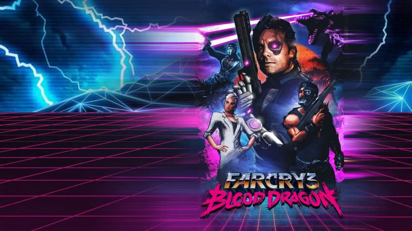 Far Cry 3 Blood Dragon cover Far Cry 3 Blood Dragon cover