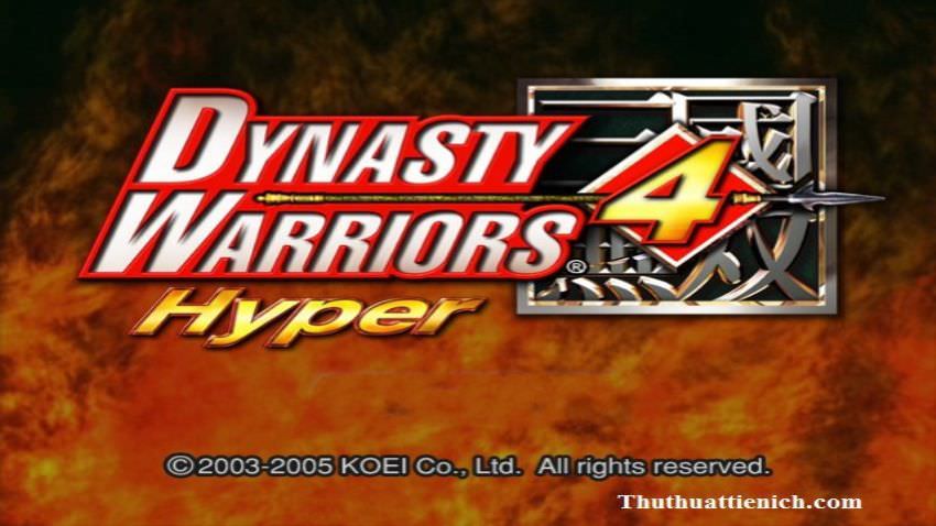 Dynasty Warriors 4: Hyper cover Dynasty Warriors 4: Hyper cover
