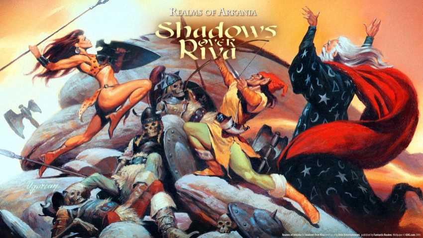 Realms of Arkania 3: Shadows over Riva cover Realms of Arkania 3: Shadows over Riva cover