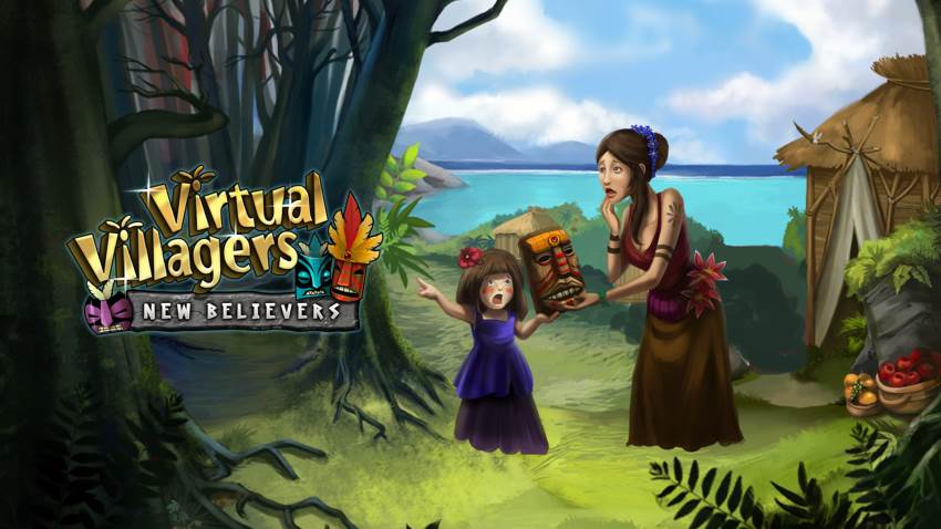 Virtual Villagers 5: New Believers cover Virtual Villagers 5: New Believers cover