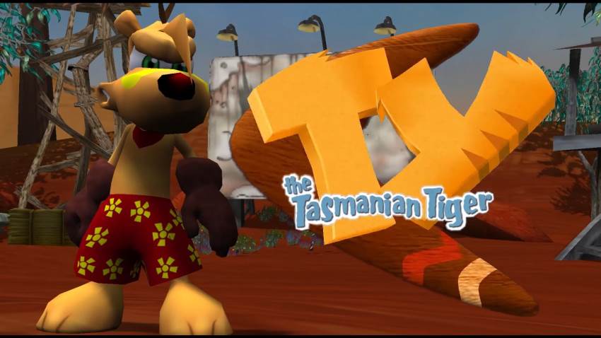 TY the Tasmanian Tiger cover TY the Tasmanian Tiger cover
