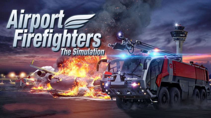 Airport Firefighters - The Simulation cover Airport Firefighters - The Simulation cover