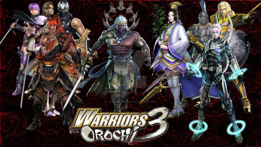 Warriors Orochi 3 cover Warriors Orochi 3 cover