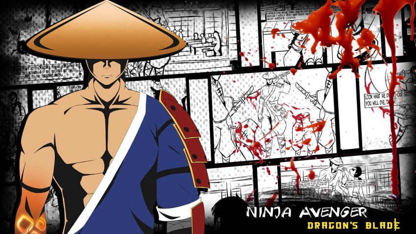 Ninja Avenger Dragon Blade cover Ninja Avenger Dragon Blade cover