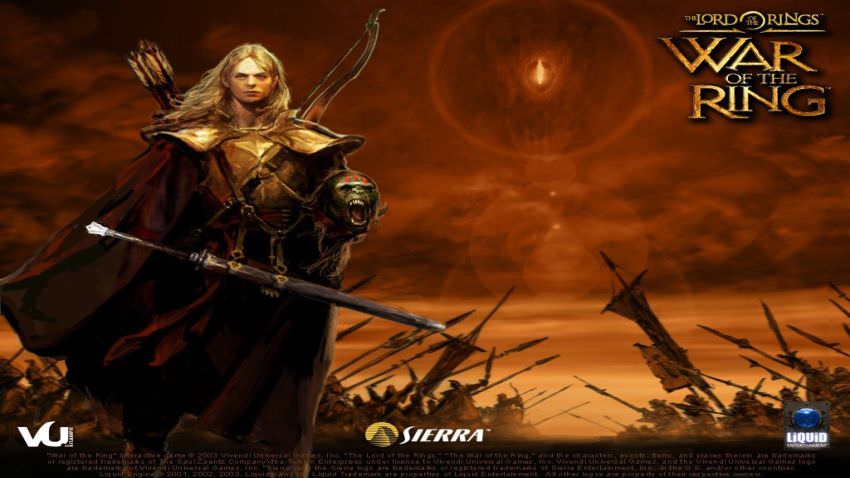The Lord of the Rings: War of the Ring cover The Lord of the Rings: War of the Ring cover