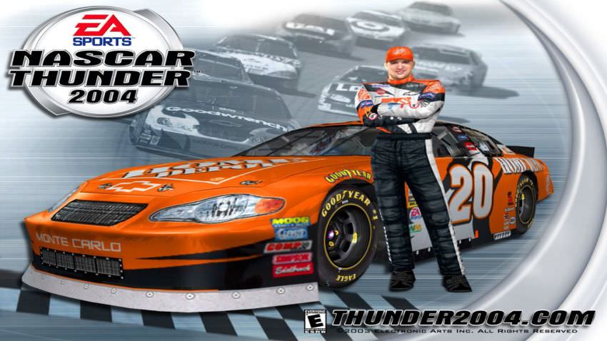 NASCAR Thunder 2004 cover NASCAR Thunder 2004 cover