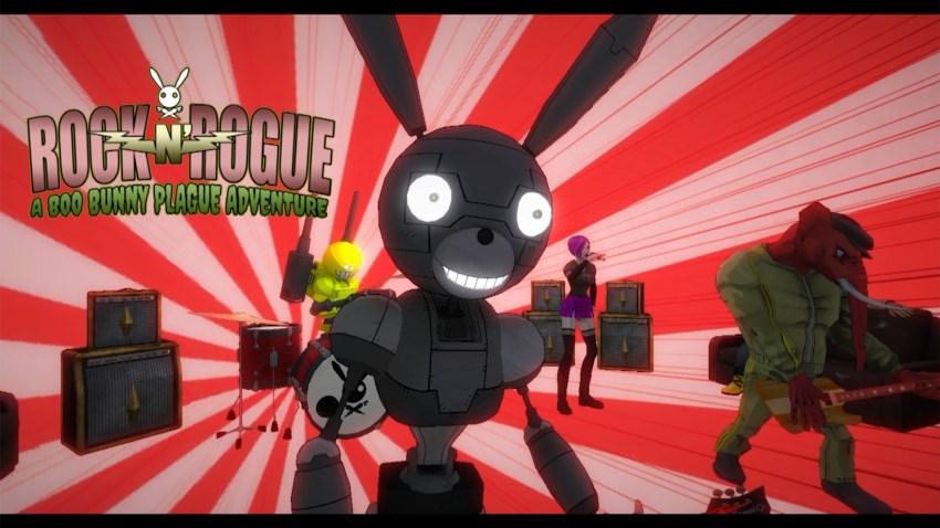 Rock-N-Rogue: A Boo Bunny Plague Adventure cover Rock-N-Rogue: A Boo Bunny Plague Adventure cover