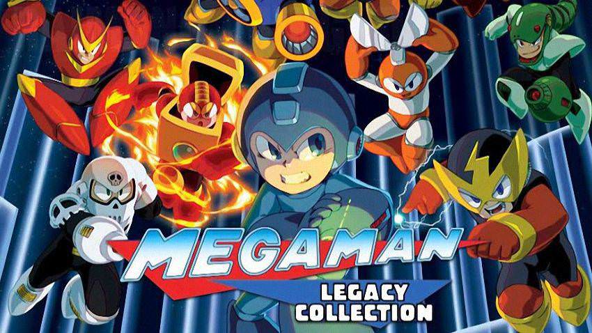 Mega Man Legacy Collection cover Mega Man Legacy Collection cover
