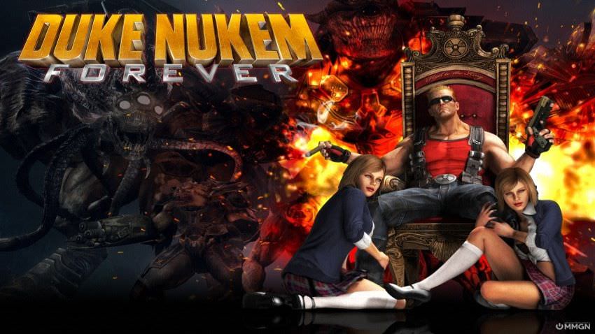 Duke Nukem Forever cover Duke Nukem Forever cover