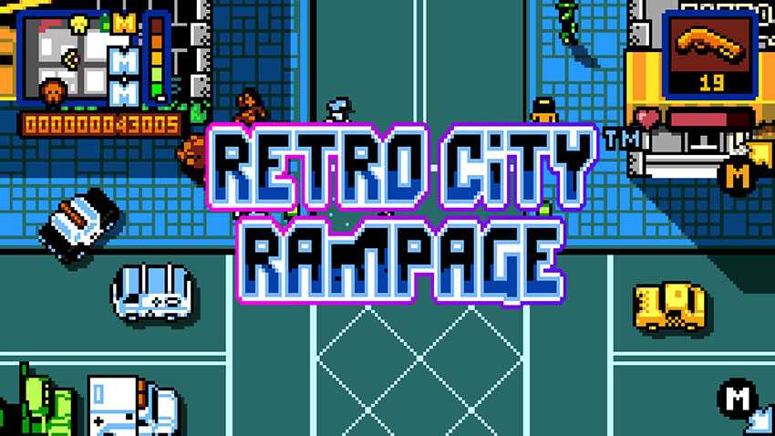 Retro City Rampage DX cover Retro City Rampage DX cover