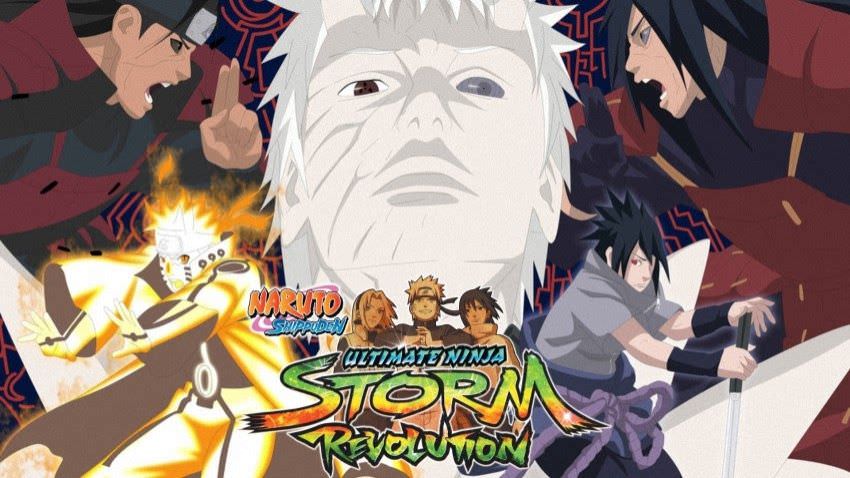 Naruto Shippuden Ultimate Ninja Storm Revolution cover Naruto Shippuden Ultimate Ninja Storm Revolution cover