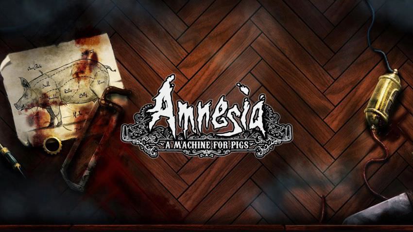 Amnesia A Machine For Pigs cover Amnesia A Machine For Pigs cover