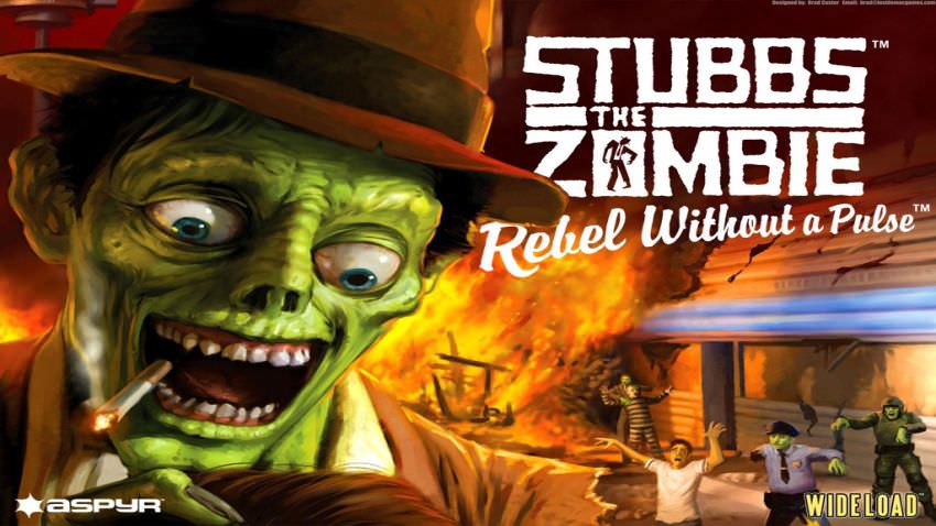 Stubbs the Zombie in Rebel Without a Pulse cover Stubbs the Zombie in Rebel Without a Pulse cover