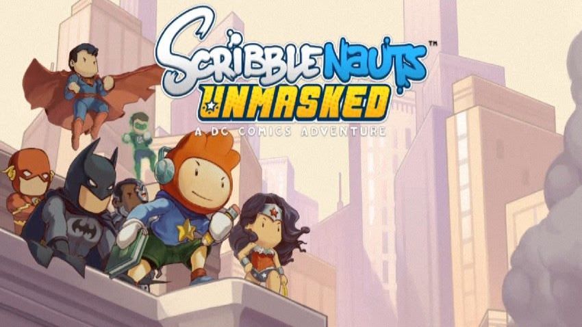 Scribblenauts Unmasked A DC Comics Adventure cover Scribblenauts Unmasked A DC Comics Adventure cover